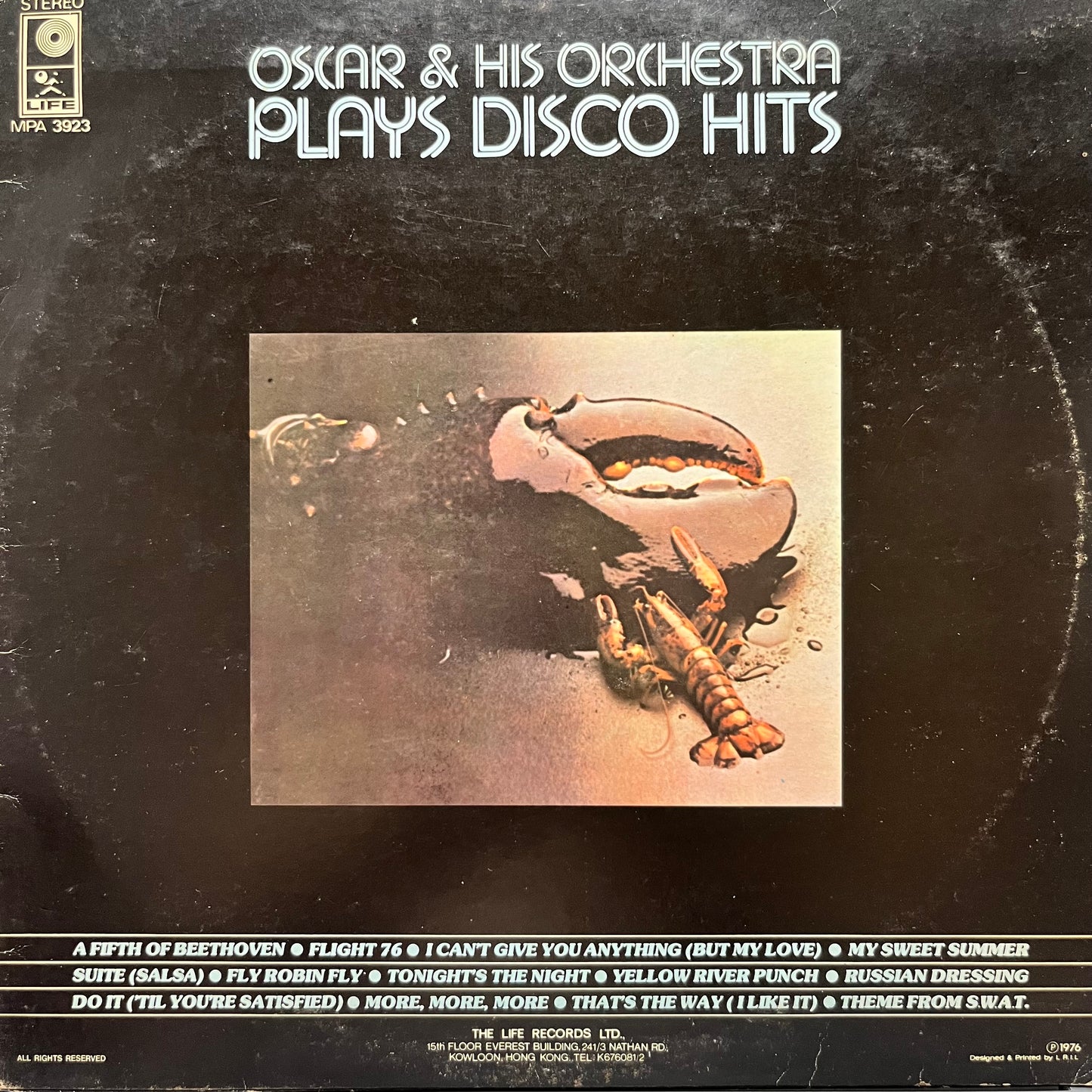Oscar & His Orchestra - Disco Hits - Five Flags Records