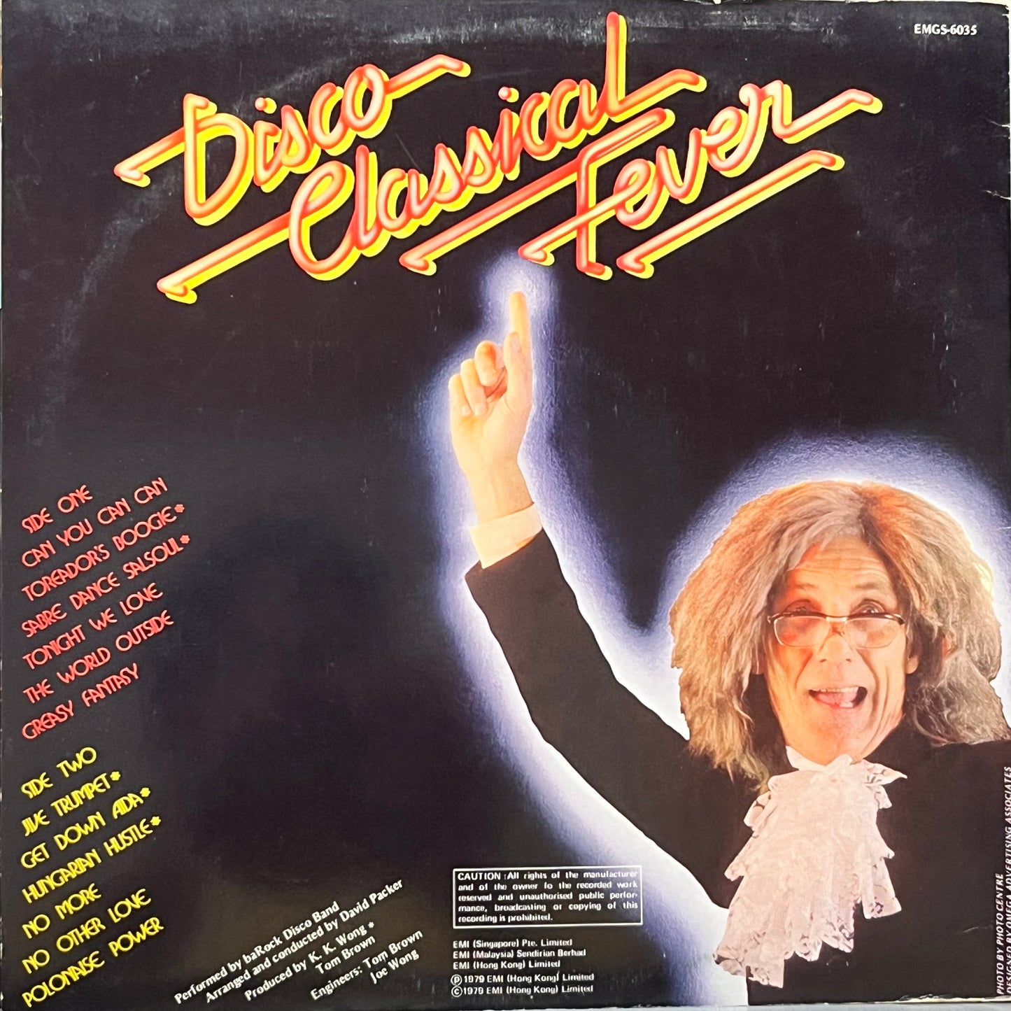 Barock Disco Band - Disco Classical Fever - Five Flags Records