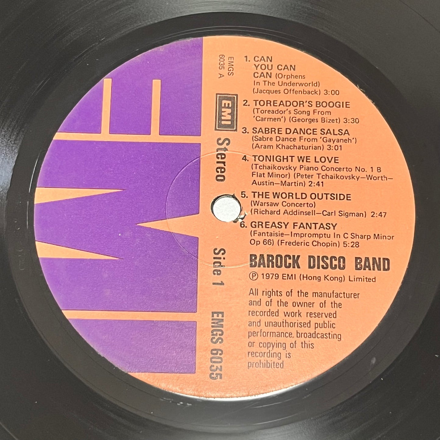 Barock Disco Band - Disco Classical Fever - Five Flags Records