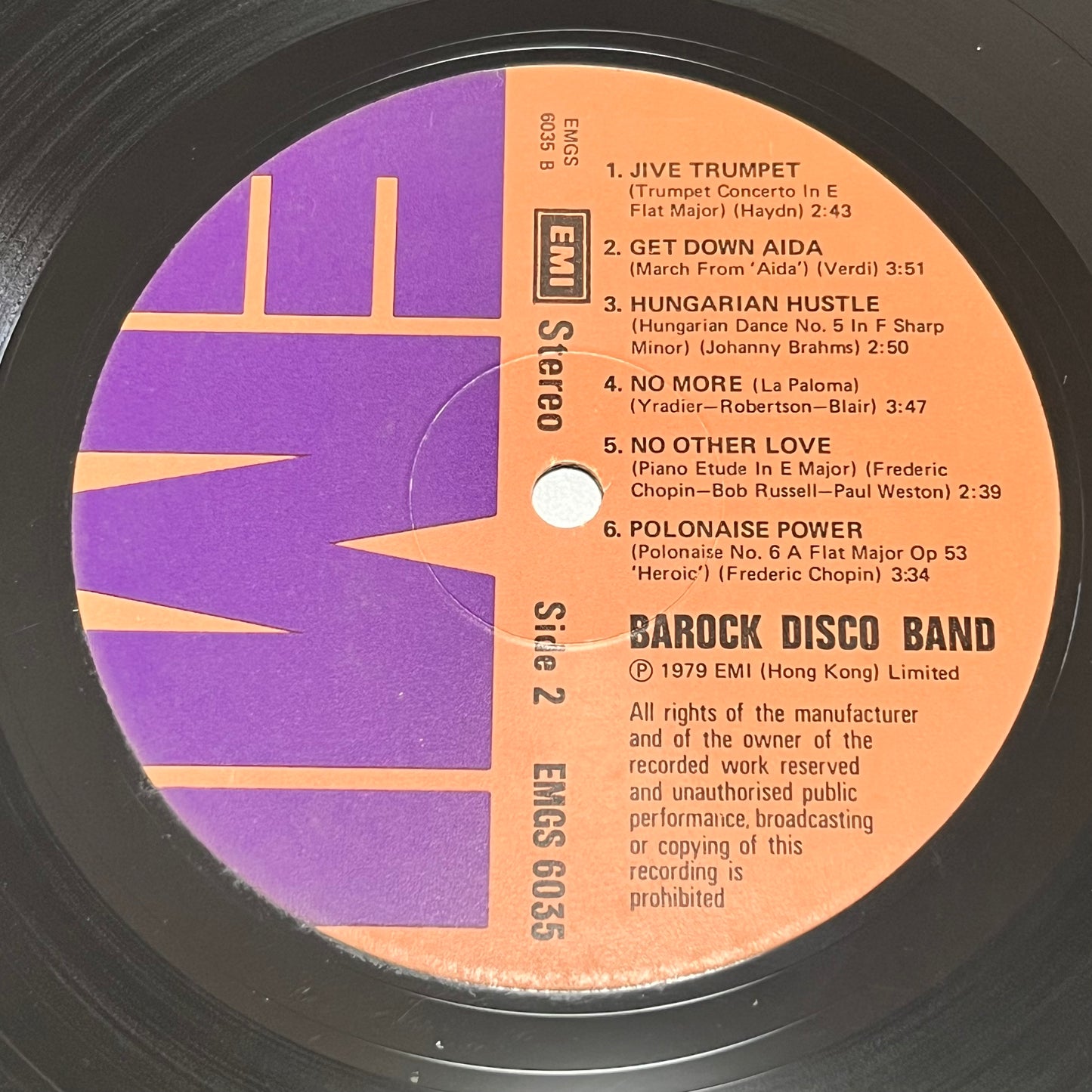 Barock Disco Band - Disco Classical Fever - Five Flags Records