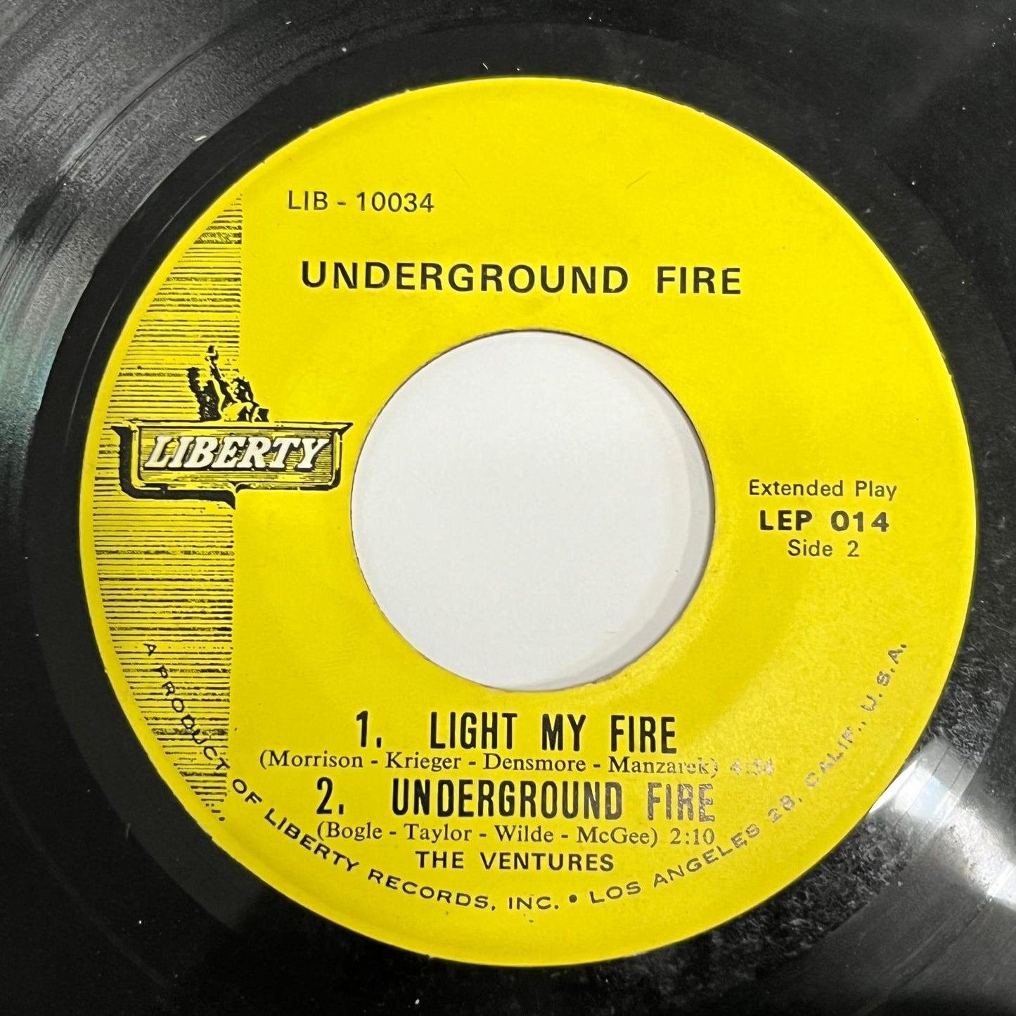 The Ventures - Underground Fire - Five Flags Records