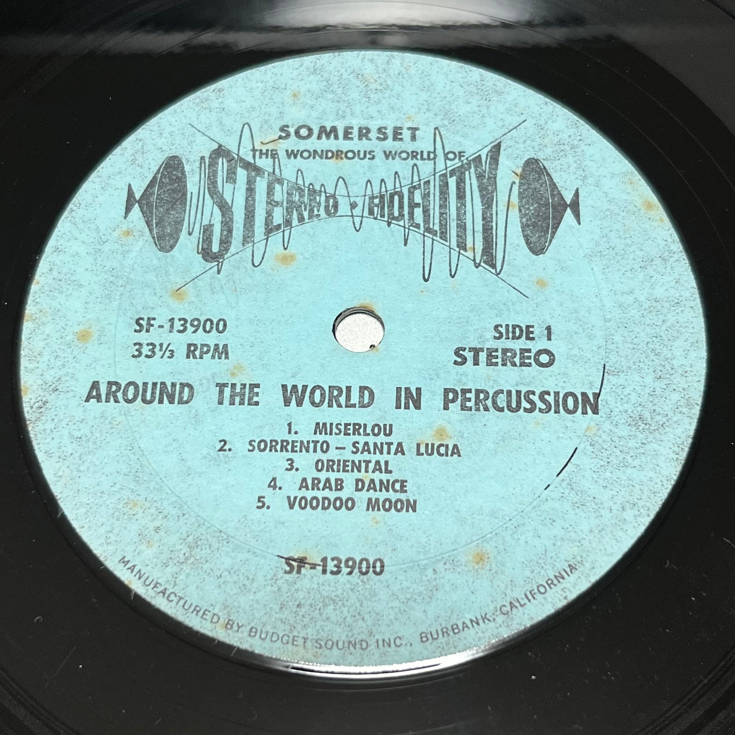 Irv Cottler - Around The World In Percussion - Five Flags Records