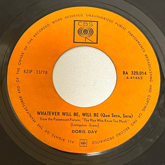 Doris Day - Whatever Will Be, Will Be (Que Sera, Sera) / Pillow Talk
