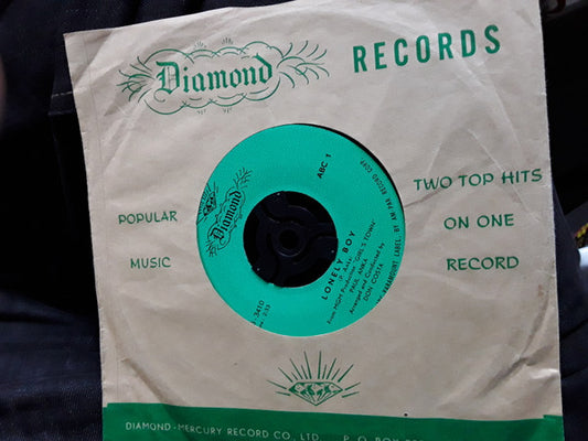 Paul Anka : Lonely Boy (7")