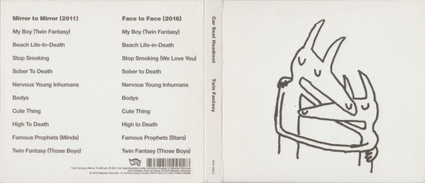 Car Seat Headrest : Twin Fantasy (2xCD, Album)