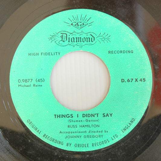 Russ Hamilton : Strange Are The Ways Of Love (7")