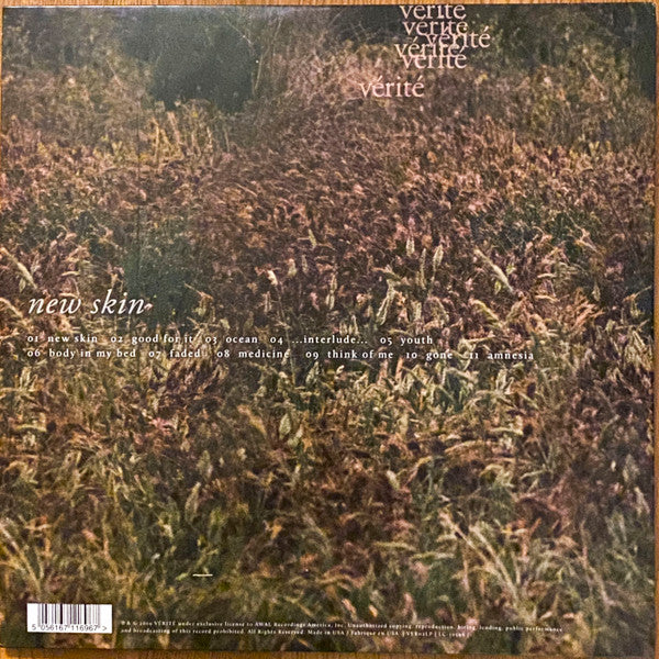 Vérité (2) : New Skin (LP, Album, Ltd, Bab)