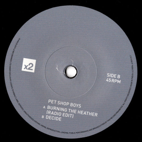 Pet Shop Boys : Burning The Heather (7", Single)