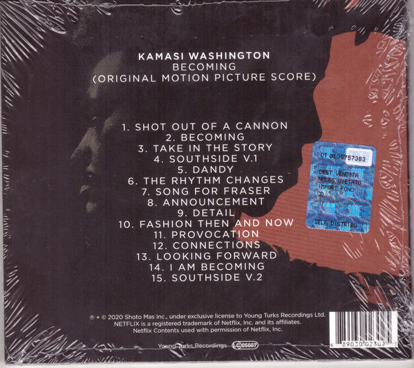 Kamasi Washington : Becoming (Music From The Netflix Original Documentary) (CD, Album)