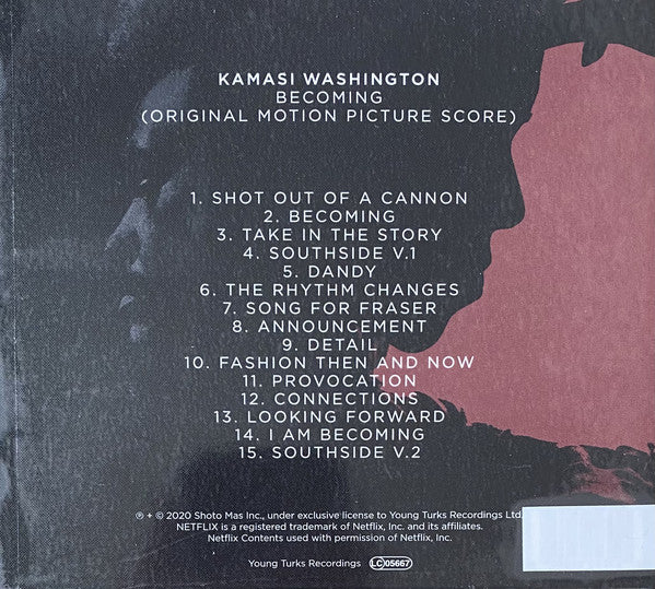Kamasi Washington : Becoming (Music From The Netflix Original Documentary) (CD, Album)