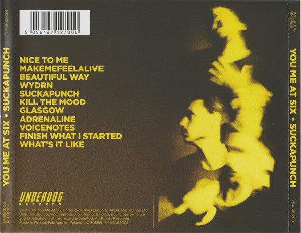 You Me At Six : Suckapunch (CD, Album)
