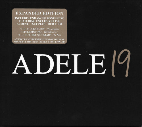 Adele (3) : 19 (CD, Album, RE + CD, Enh + Exp)