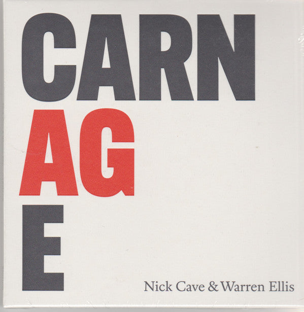 Nick Cave & Warren Ellis : Carnage (CD, Album)