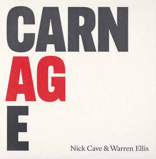 Nick Cave & Warren Ellis : Carnage (CD, Album)