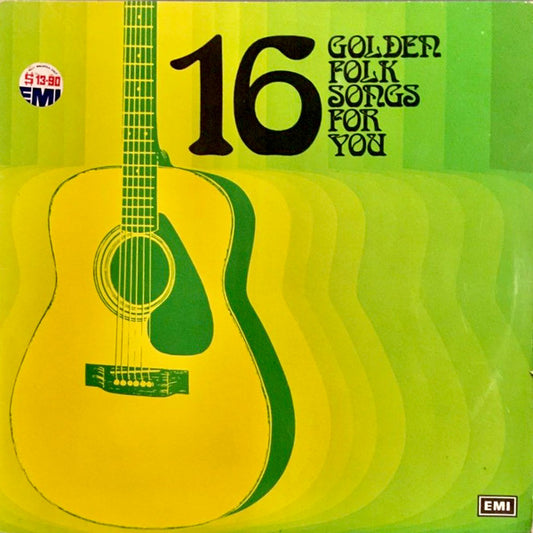Various : 16 Golden Folk Songs For You (LP, Comp)