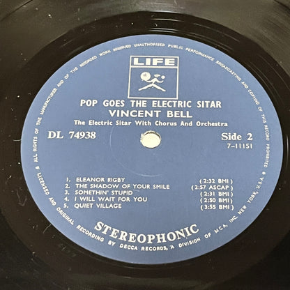 Vincent Bell With Orchestra - Pop Goes The Electric Sitar