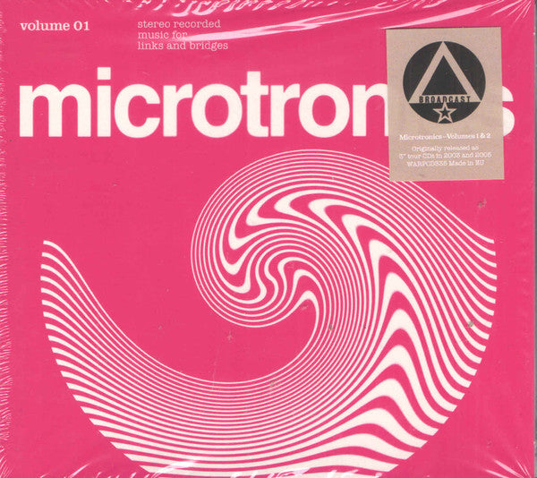 Broadcast : Microtronics Volumes 1 & 2 (Stereo Recorded Music For Links And Bridges) (CD, Comp, RE)