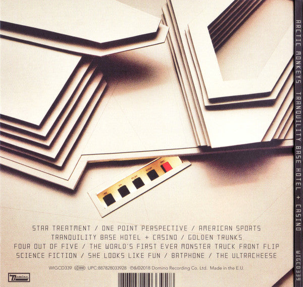Arctic Monkeys : Tranquility Base Hotel + Casino (CD, Album, Dig)