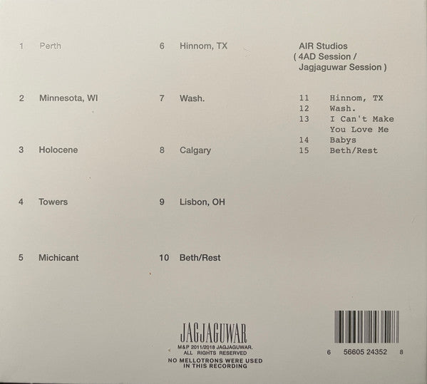 Bon Iver : Bon Iver, Bon Iver (CD, Album, Ltd, RE)