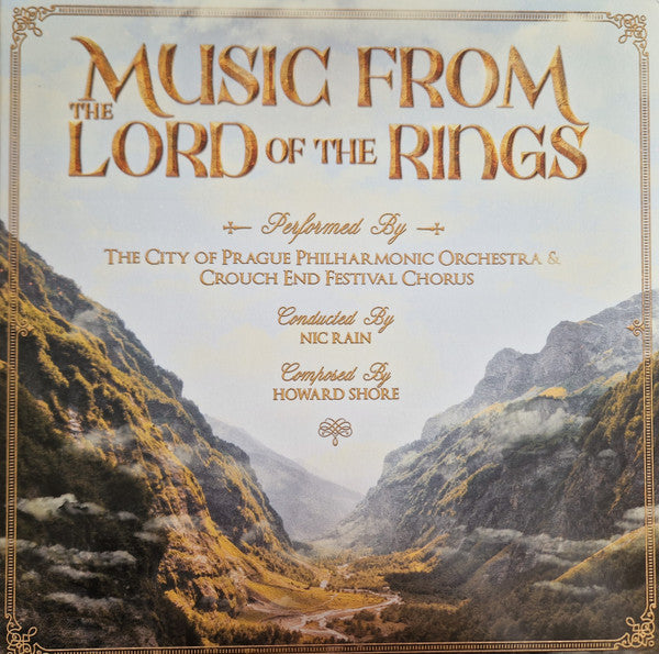 The City Of Prague Philharmonic Orchestra, Crouch End Festival Chorus : Music From The Lord Of The Rings Trilogy (LP, Album, Gre)