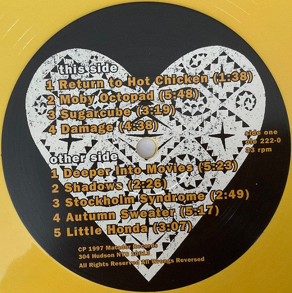 Yo La Tengo : I Can Hear The Heart Beating As One (2xLP, Album, Ltd, RE, Yel)