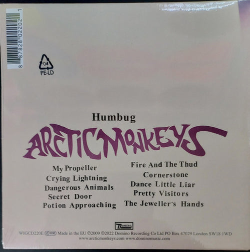 Arctic Monkeys : Humbug (CD, Album, RP, Gat)