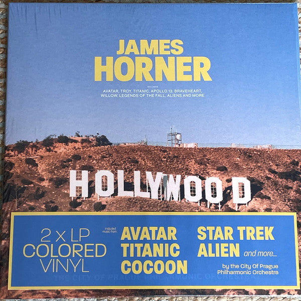 James Horner, The City of Prague Philharmonic Orchestra : James Horner Hollywood Story (2xLP, Comp, Tra)