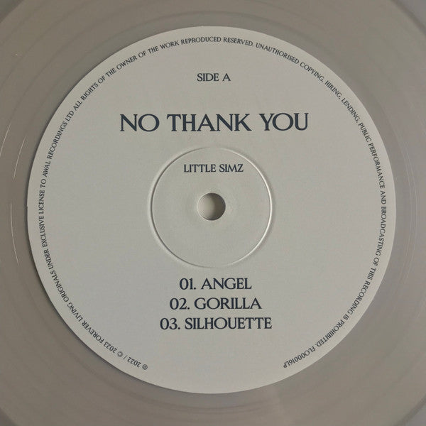 Little Simz : No Thank You (2xLP, Album, Cle)