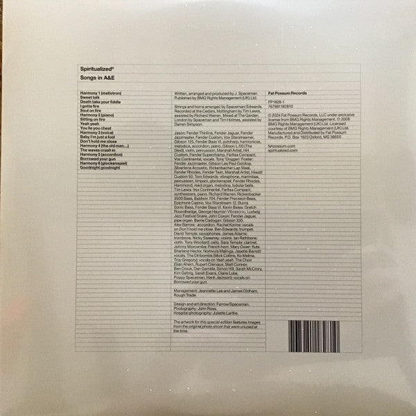 Spiritualized®* : Songs In A&E (2xLP, Album, RE, RM, S/Edition)