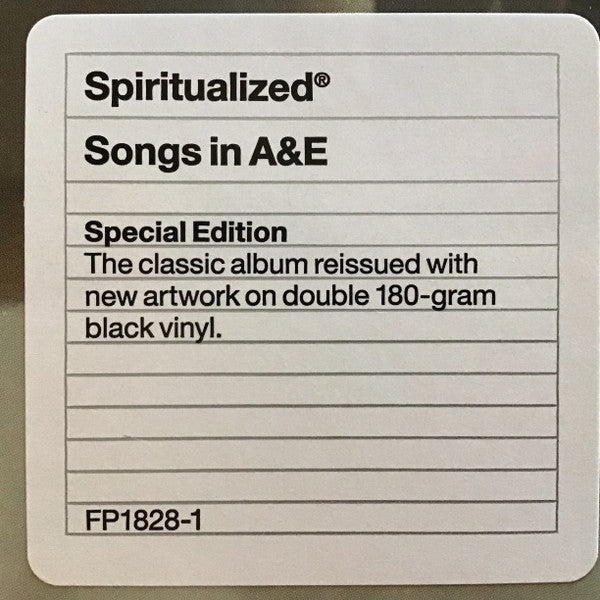 Spiritualized®* : Songs In A&E (2xLP, Album, RE, RM, S/Edition)
