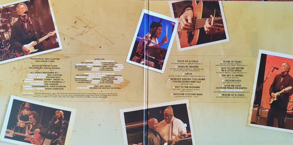 Eric Clapton : To Save A Child An Intimate Live Concert  (2xLP, Album)