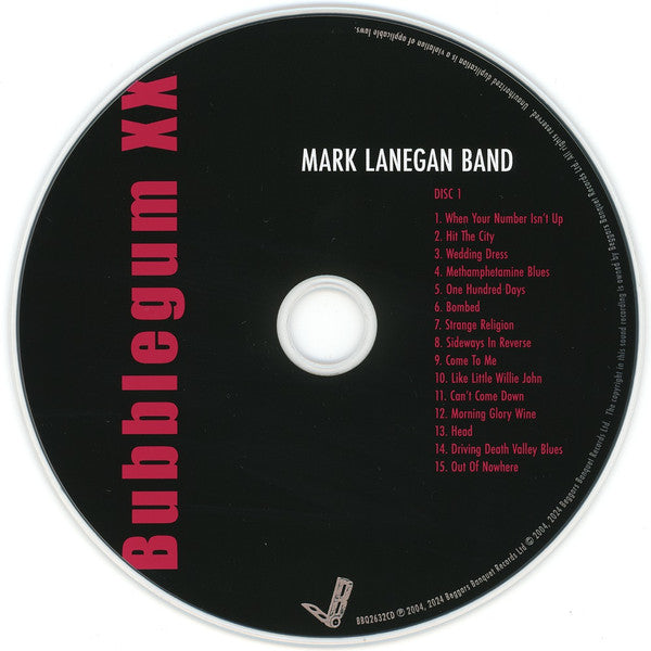 Mark Lanegan Band : Bubblegum XX (CD, Album, RE + CD, Comp + CD + RM, 20t)