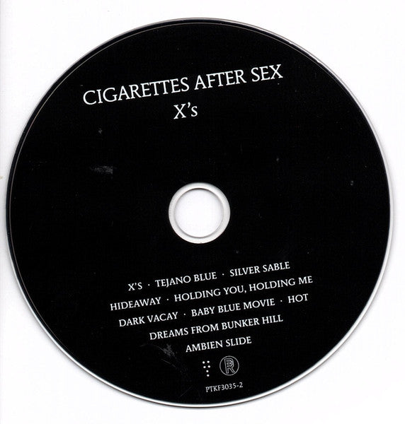 Cigarettes After Sex : X's (CD, Album, Dig)