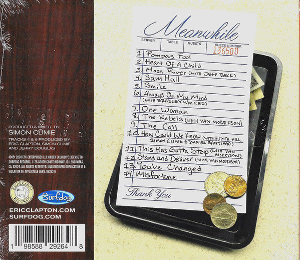 Eric Clapton : Meanwhile (CD, Album, Dig)
