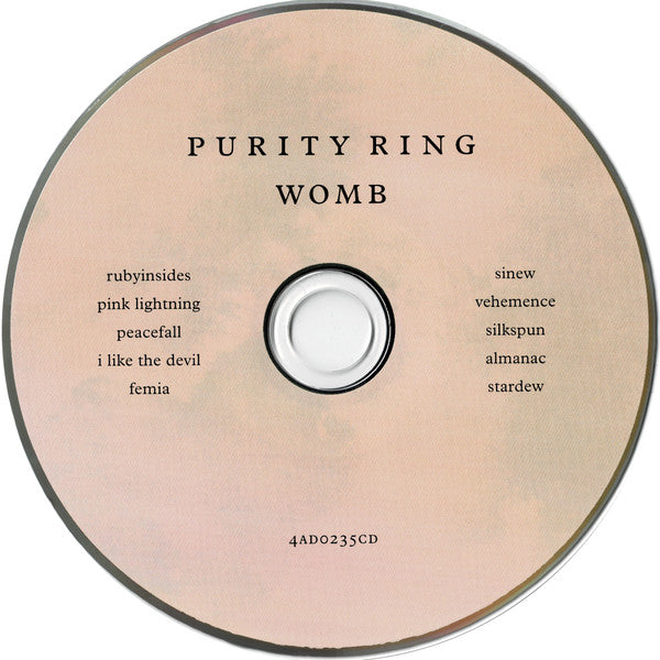 Purity Ring : Womb (CD, Album, Dig)