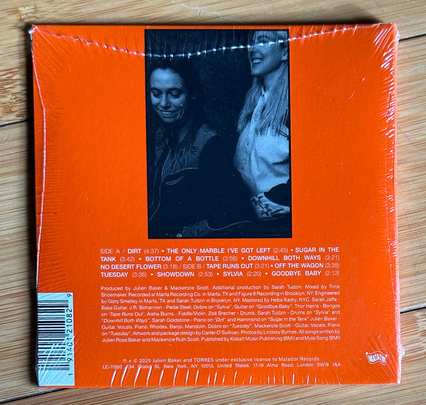Julien Baker & Torres (2) : Send A Prayer My Way (CD, Album)