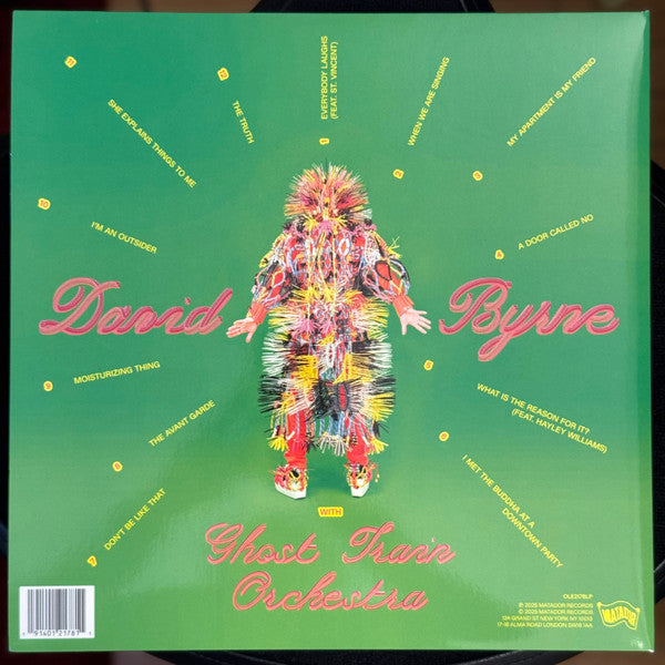 David Byrne With Ghost Train Orchestra : Who Is The Sky? (LP, Album)