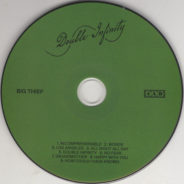 Big Thief : Double Infinity (CD, Album, Opt)