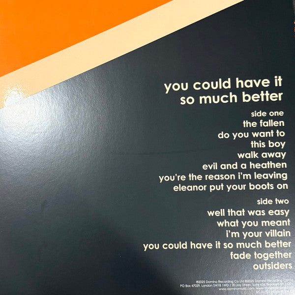 Franz Ferdinand : You Could Have It So Much Better (LP, Album, Ltd, RE, RM, Ora)