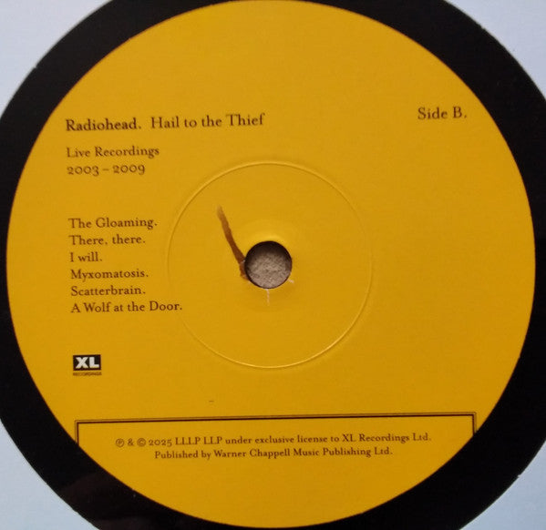 Radiohead : Hail To The Thief (Live Recordings 2003 - 2009) (LP, Album)