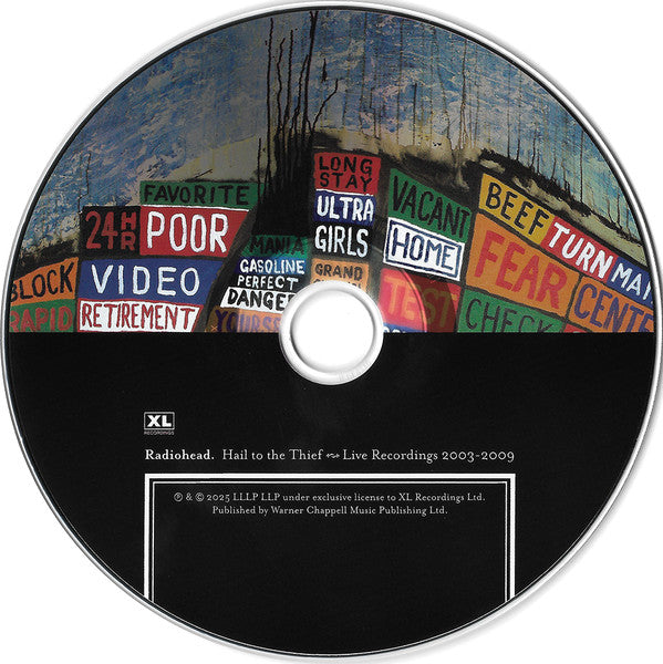 Radiohead : Hail To The Thief (Live Recordings 2003-2009) (CD, Album)
