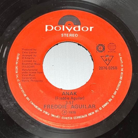 Freddie Aguilar : Anak (7", Single, Mono)