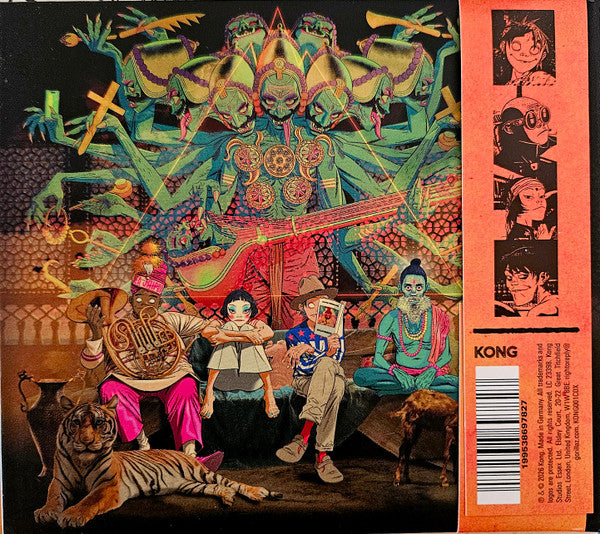 Gorillaz : पर्वत (The Mountain) (2xCD, Album, Dlx, CD )