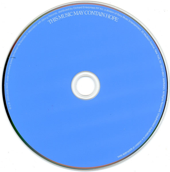 Raye (3) : This Music May Contain Hope. (CD, Album)