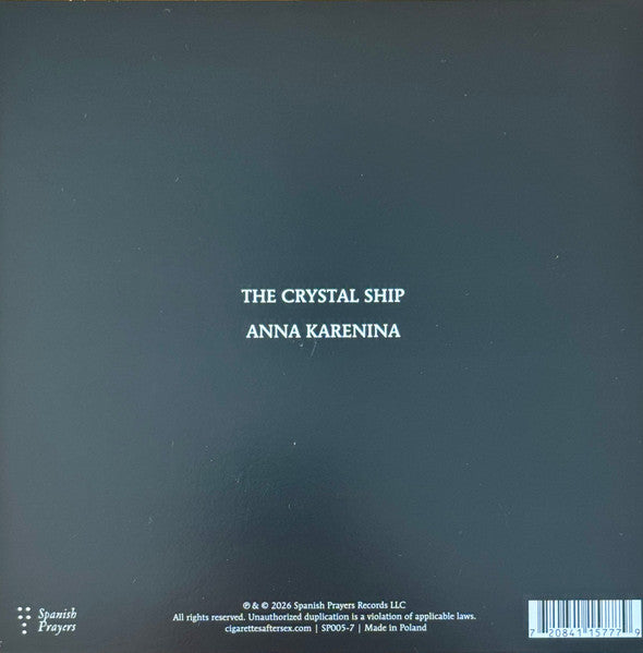 Cigarettes After Sex : The Crystal Ship / Anna Karenina (7", Single)