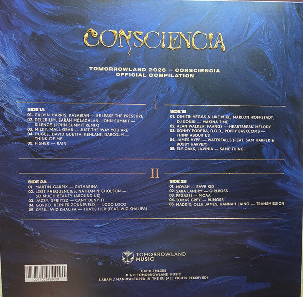Various : The Legend Of Consciencia: Tomorrowland 2026 (2xLP, Comp)