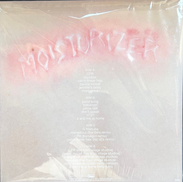 Wet Leg : Moisturizer (2xLP, Album, Dlx, Ltd, Red)