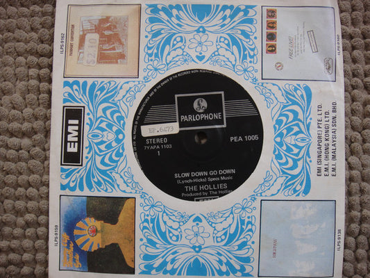 The Hollies : Slow Down Go Down (7", Single)