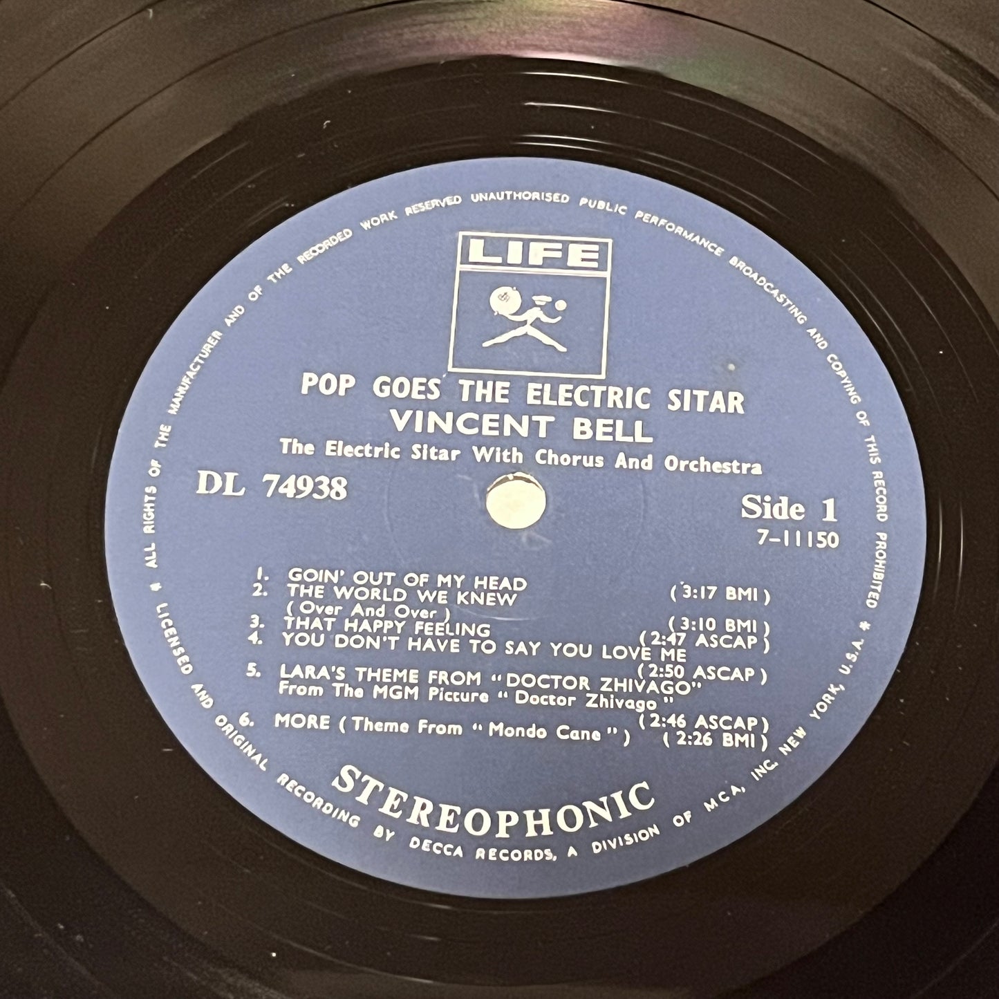 Vincent Bell With Orchestra - Pop Goes The Electric Sitar