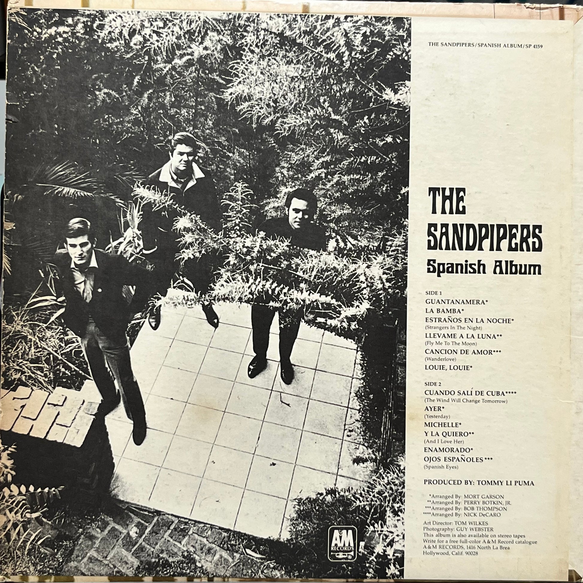 The Sandpipers - Spanish Album - Five Flags Records